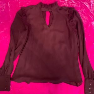 Plum blouse